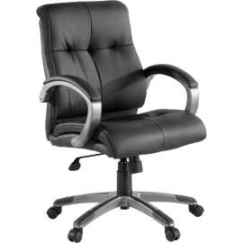Lorell Low-back Executive Leather Swivel Chair