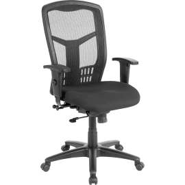 Lorell Seat Glide Executive High-back Swivel Chair