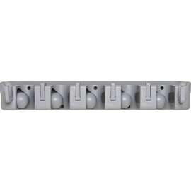 Genuine Joe Cleaning Tool Wall Organizer Rack