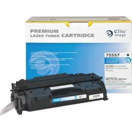 Elite Image Toner Cartridge 75557, Remanufactured, Black
