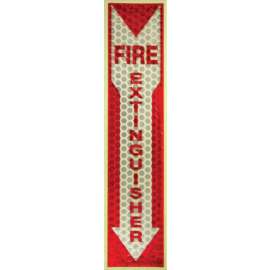 Miller's Creek Luminous Fire Extinguisher Sign
