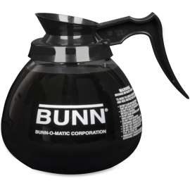 BUNN - Pour-O-Matic 64 oz Glass Coffee Carafe with Black Handle