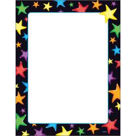 Trend Gel Stars Border Paper