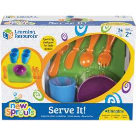 Learning Res. New Sprouts Role Play Dish Set