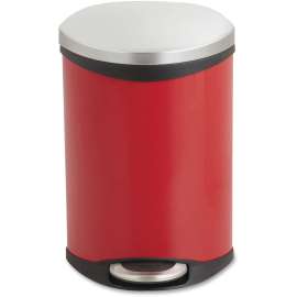 Step-On Medical Receptacle, 3 gal, Red