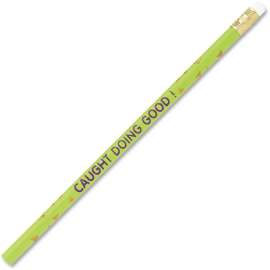 Decorated Wood Pencil, Caught Doing Good, HB #2, Green Brl, Dozen