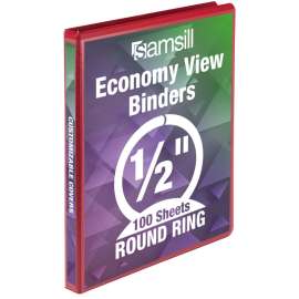 Samsill Economy Round Ring View Binder