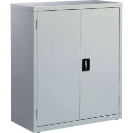 Lorell Fortress Steel Light Gray Storage Cabinet