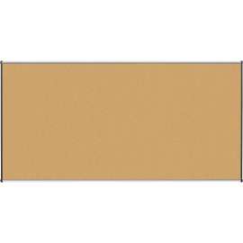 Lorell Satin Finish Trim Natural Cork Board