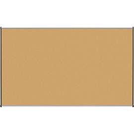 Lorell Satin Finish Trim Natural Cork Board