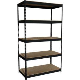Lorell Riveted Steel Shelving