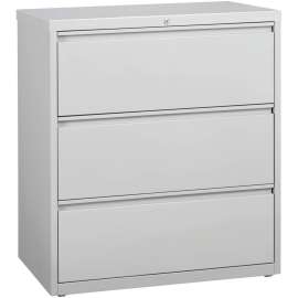 Lorell Telescoping Suspension Gray Lateral File