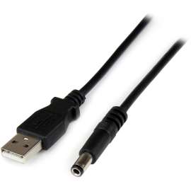 StarTech.com 1m USB to Type N Barrel 5V DC Power Cable