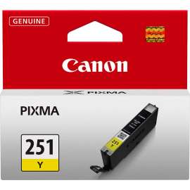 6516B001 (CLI-251) ChromaLife100+ Ink, 330 Page-Yield, Yellow