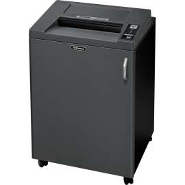 Fellowes Fortishred 3850C TAA Compliant Cross-Cut Shredder, Black, Dark Gray, 1 Each