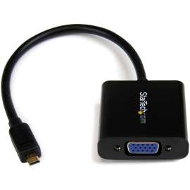 StarTech.com Micro HDMI® to VGA Adapter Converter for Smartphones / Ultrabook / Tablet