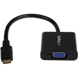 StarTech.com Mini HDMI® to VGA Adapter Converter for Digital Still Camera / Video Camera
