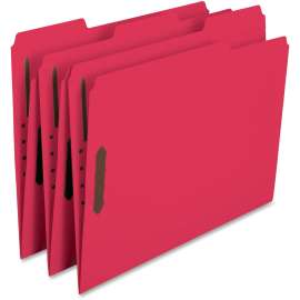 Smead Recycled 1/3 Cut Fastener File Folders