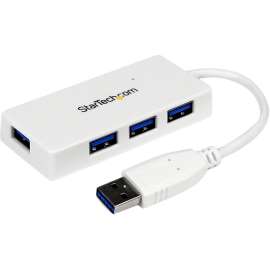 StarTech.com Portable 4 Port SuperSpeed Mini USB 3.0 Hub