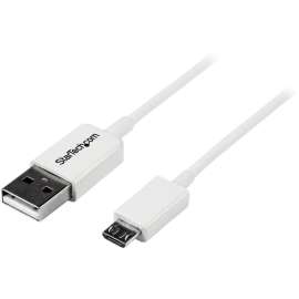 StarTech.com 1m White Micro USB Cable