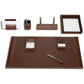 Dacasso Rustic Leather Desk Set