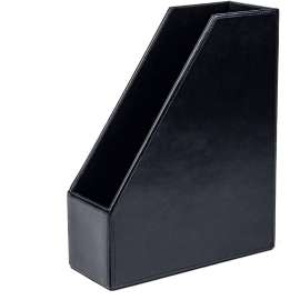 Dacasso Bonded Leather Magazine Rack