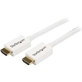 StarTech.com 2m (6 ft) White CL3 In-wall High Speed HDMI Cable