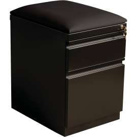 Lorell Cushion Seat Storage Mobile Pedestal File