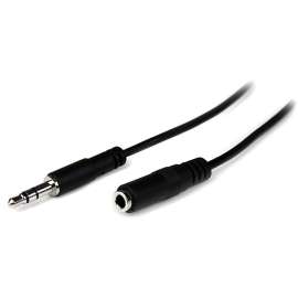 StarTech.com 2m Slim 3.5mm Stereo Extension Audio Cable