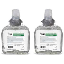 GOJO TFX Green Certified Foam Hand Cleaner Refill - Unscented, 1200ml, 2 Refills/Carton - 5665-02