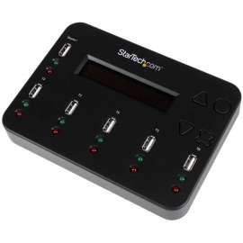 StarTech.com Standalone 1:5 USB Flash Drive Duplicator and Eraser - Flash Drive Copier