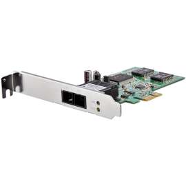 StarTech.com PCI Express (PCIe) Gigabit Ethernet Multimode SC Fiber Network Card Adapter NIC
