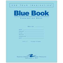Roaring Spring Blue Book 8-sheet Exam Booklet
