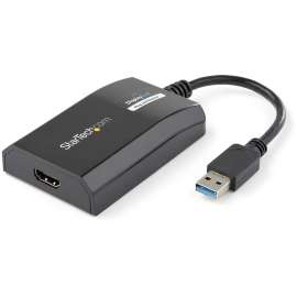 StarTech.com USB 3.0 to HDMI Adapter, DisplayLink Certified, 1920x1200, USB-A to HDMI Display Adapter, External Graphics Card for Mac/PC
