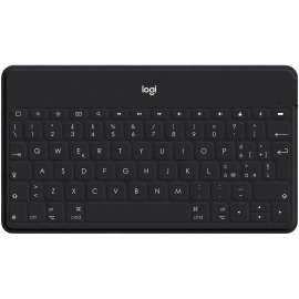 Keys-To-Go Super-Slim and Super-Light Bluetooth Keyboard for iPhone, iPad, and Apple TV, Black
