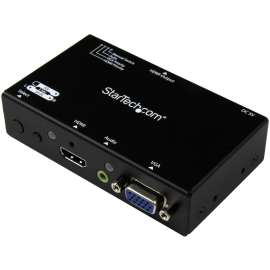 StarTech.com 2x1 HDMI + VGA to HDMI Converter Switch w/ Automatic and Priority Switching