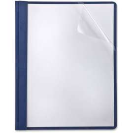 Oxford Linen Clear Front Report Covers