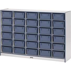 Jonti-Craft Rainbow Accents Cubbie Mobile Storage
