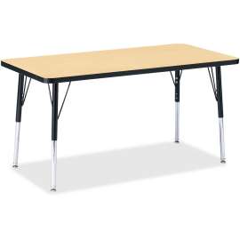 Jonti-Craft Berries Adult Height Color Top Rectangle Table