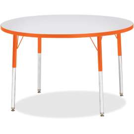 Jonti-Craft Adult Ht. Prism Color Edge Round Table
