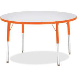 Jonti-Craft Berries Elementary Height Color Edge Round Table