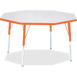 Jonti-Craft Berries Adult Height Color Edge Octagon Table