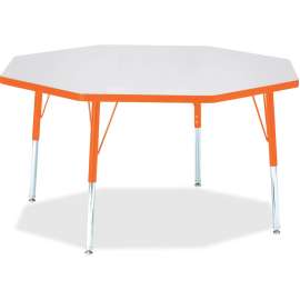 Jonti-Craft Berries Elementary Height Color Edge Octagon Table