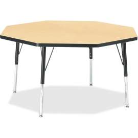 Jonti-Craft Berries Elementary Height Color Top Octagon Table