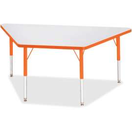 Jonti-Craft Berries Elementary Height Prism Edge Trapezoid Table