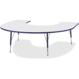 Jonti-Craft Berries Elementary Height Prism Edge Horseshoe Table