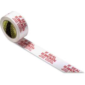 3M Highland Preprinted Message Seal Broken Tape