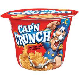 Quaker Foods Cap'N Crunch Corn/Oat Cereal Bowl
