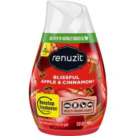 Adjustables Air Freshener, Blissful Apples and Cinnamon, 7 oz Cone, 12/Carton