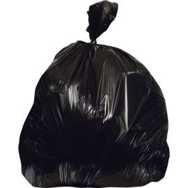 Linear Low-Density Can Liners, 30 gal, 0.65 mil, 30" x 36", Black, 250/Carton